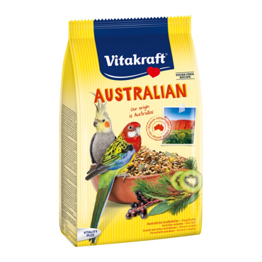Vitakraft Menu Australian Τροφή super premium για Cockatiels & Rossela 750gr
